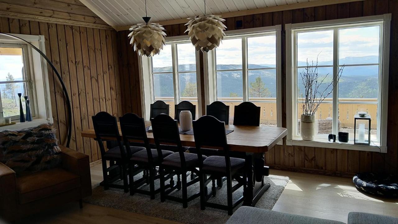 Wonderful Cabin With Amazing Mountain - View Lifjell Екстериор снимка