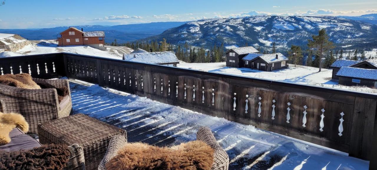 Wonderful Cabin With Amazing Mountain - View Lifjell Екстериор снимка