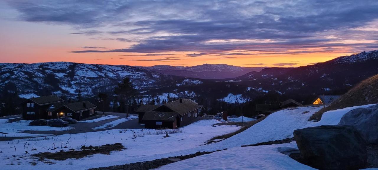 Wonderful Cabin With Amazing Mountain - View Lifjell Екстериор снимка